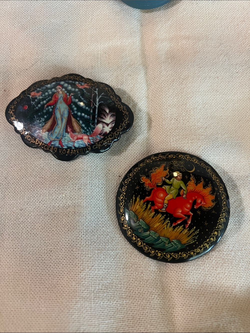 Vintage Russian Brooches